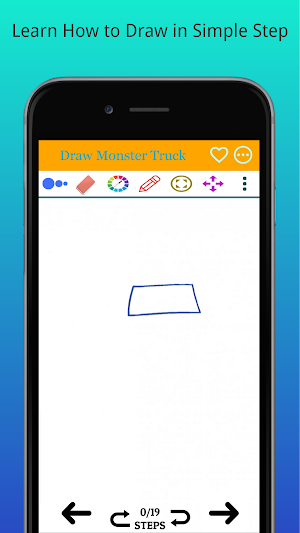 How to Draw Monster Trucks Step by Step Screenshot 0