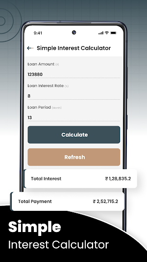 LoanEver - EMI Loan Calculator Screenshot 3
