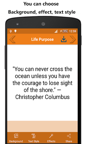 Quotes creator - picture quotes Screenshot 2
