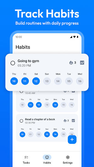 Habit Tracker Screenshot 1