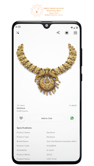 Sree Varalakshmi Jewelry Mart Screenshot 2