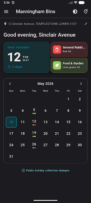 Manningham Bins Screenshot 0