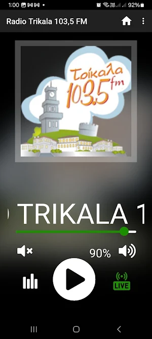 ΡΑΔΙΟ ΤΡΙΚΑΛΑ 103.50 FM Screenshot 0