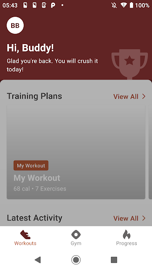 Panthera Ladys Gym App Screenshot 0