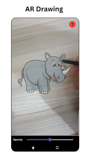 AnimalX : AR Drawing by steps Screenshot 1
