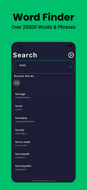 Malay Dictionary English Screenshot 2