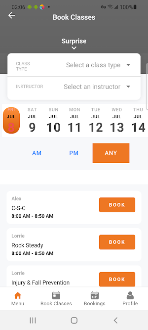 Benefitness Adaptive Gym Screenshot 1