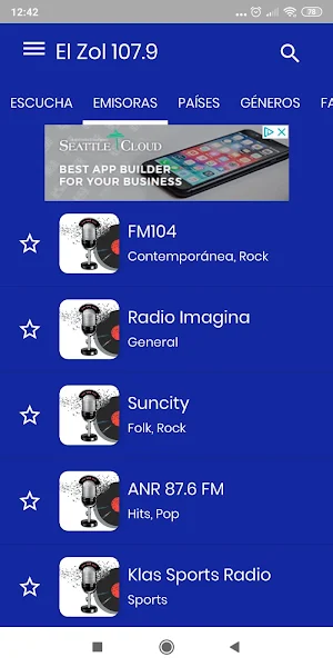 107.9 FM Radio Washington Screenshot 2