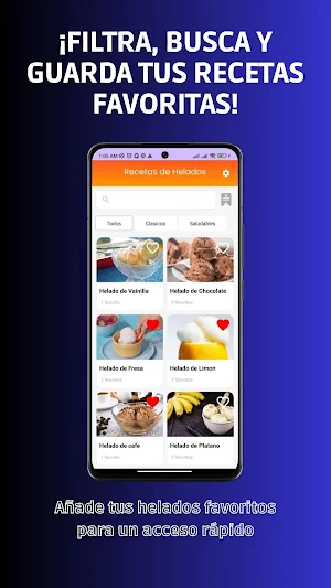 Recetas de Helados Screenshot 1
