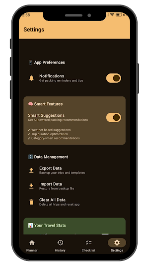TravelPacker Screenshot 3