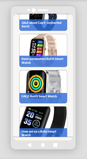 RoHS smart watch app Guide Screenshot 3