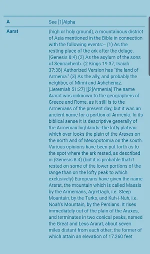 Bible and Dictionary Screenshot 0