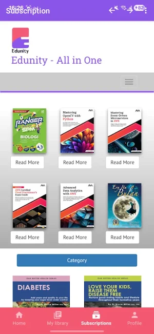 Edunity eReader Screenshot 3