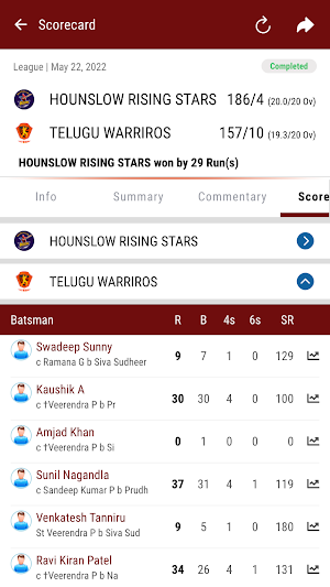TAUKT20 Cricket League Screenshot 1