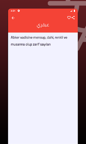 قاموس عربي تركي Screenshot 3