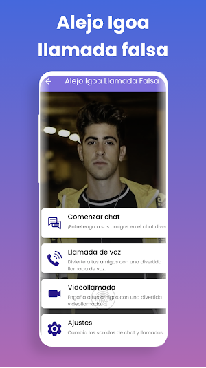 Alejo Igoa Fake Call Video Screenshot 0