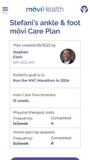 mōviHealth Screenshot 1