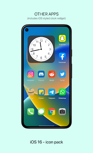 iOS 16 - icon pack Screenshot 2