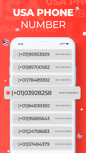 USA Phone Number Receive SMS Screenshot 0