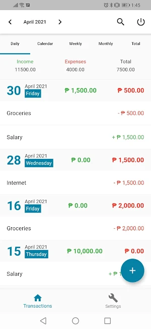 KaHero Money Manager Screenshot 0