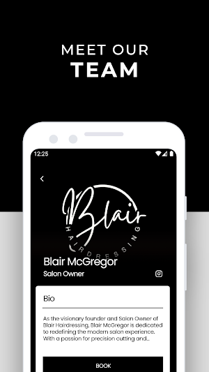 Blair Hairdressing Screenshot 1