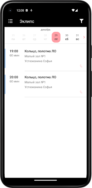 Эклипс Академия Воздушной Акр. Screenshot 3