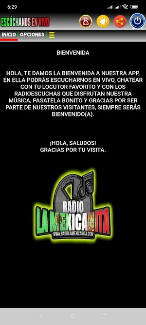 Radio La Mexicanita Screenshot 1