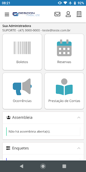 Gescontabilize Condomínios Screenshot 2