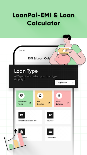 LoanPal - EMI Loan Calculator Screenshot 0