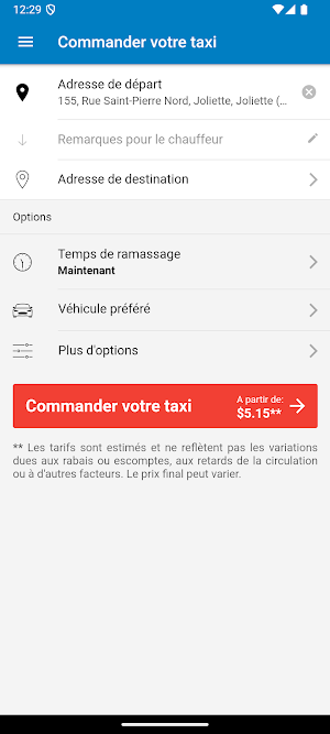 Taxi Monaco de Joliette Screenshot 1