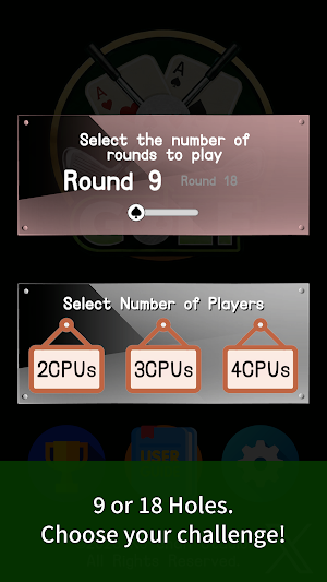 Card Golf Classic Tour Screenshot 3