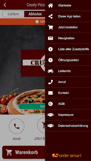 Crusty Pizza Mömlingen Screenshot 2