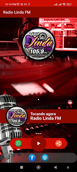Rádio Linda FM Screenshot 2