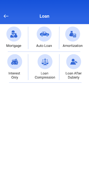 LoanTool - EMI Loan calculator Screenshot 1