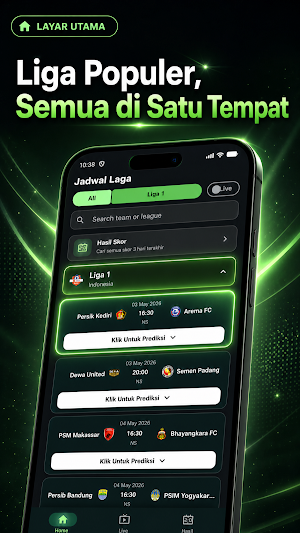 SkorLaga: Jadwal Nobar bola Screenshot 2