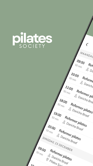 Pilates Society Screenshot 0