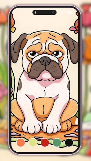 Puppy Dog Coloring Screenshot 2