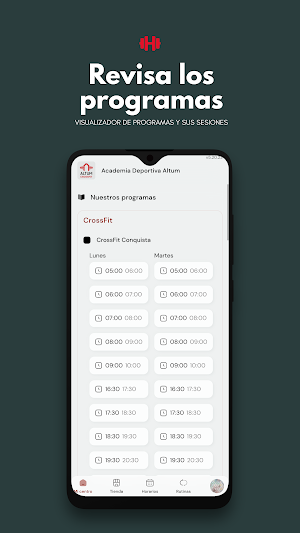 Altum CrossFit Screenshot 3