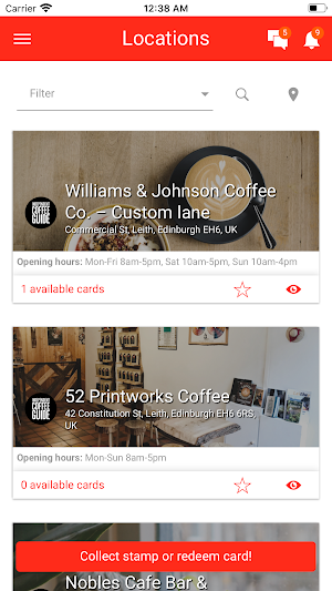 Indy Coffee Guide Screenshot 1