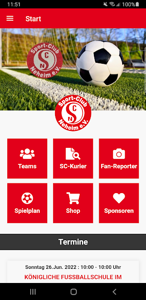 SC Neheim e.V. Screenshot 1