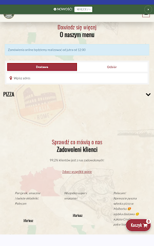 Pizzeria Dritto Screenshot 2