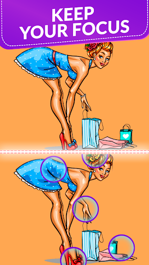 Spot 5 Differences: Find them! Screenshot 2