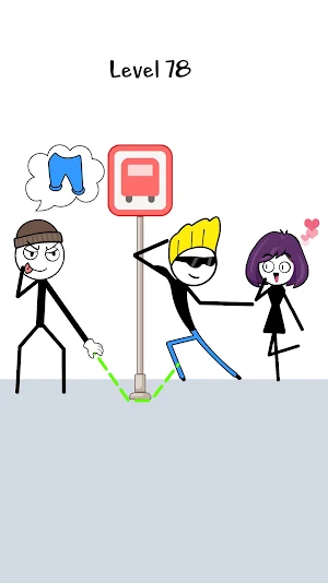 Stickman Thief Puzzle Screenshot 1