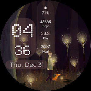 Light World Watch Face Screenshot 2