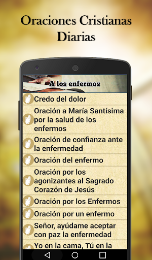 Oraciones Cristianas Diarias Screenshot 3
