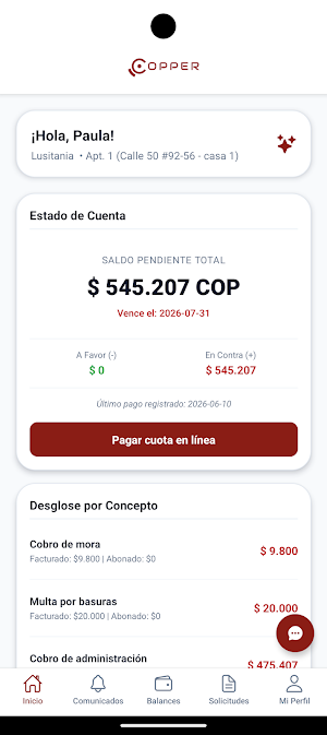 Copper App Screenshot 0