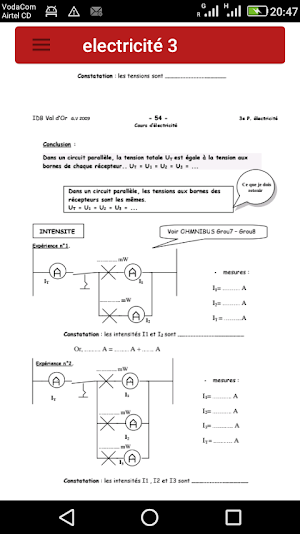 Electricité générale 3 Screenshot 1