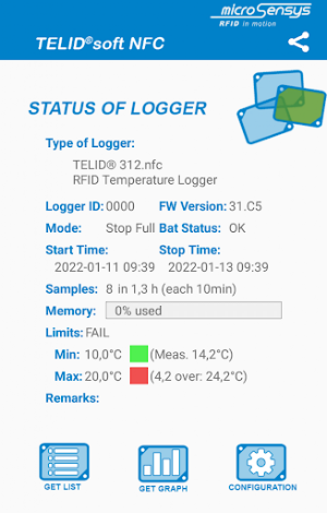 TELID®soft NFC Screenshot 3