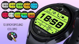 Big Digital Watch Face Screenshot 2