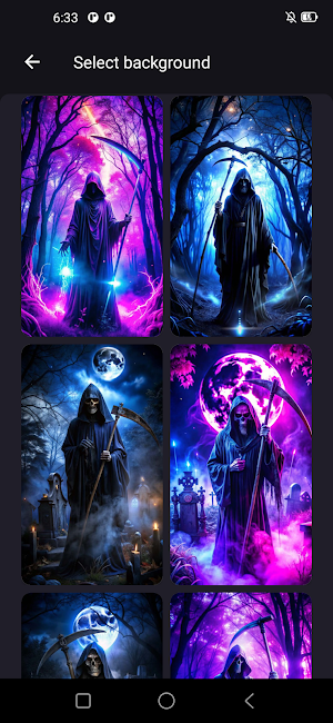 Grim Reaper live wallpaper Screenshot 2